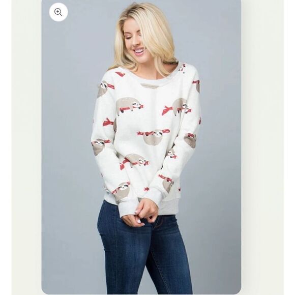 LA SOUL L Sloth Sweatshirt - Picture 4 of 9